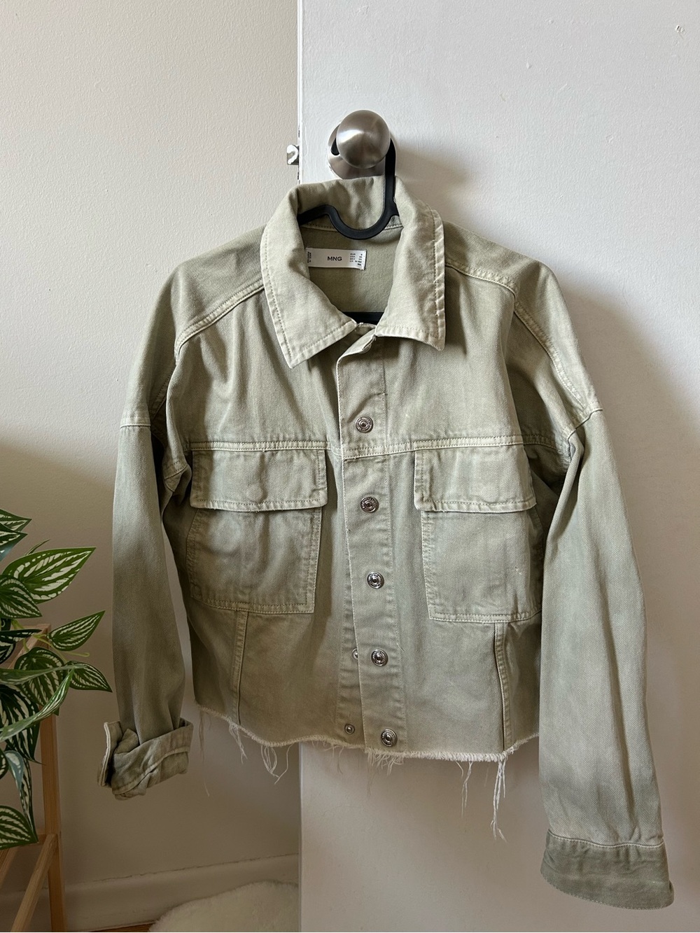 Mango Green light Jacket